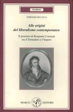 Alle origini del liberalismo contemporaneo. Il pensiero di B. Constant tra il Termidoro e l'impero