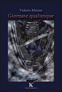 Giornate qualunque - Valerio Marini - copertina