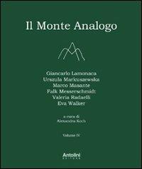 Il monte analogo. Ediz. italiana e tedesca. Vol. 4 - copertina