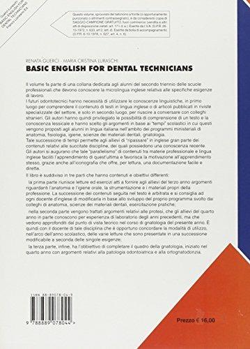 Basic english for dental technicians. Con nuovo dizionario completo dei termini tecnici e grammatica - R. Guerci,C. Luraschi - 2
