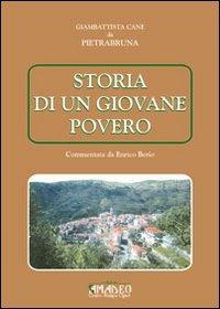 Storia di un giovane povero - Giambattista Cane da Pietrabruna - copertina