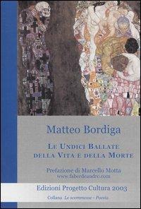 Le undici ballate della vita e della morte - Matteo Bordiga - copertina