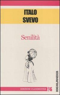 Senilità - Italo Svevo - copertina