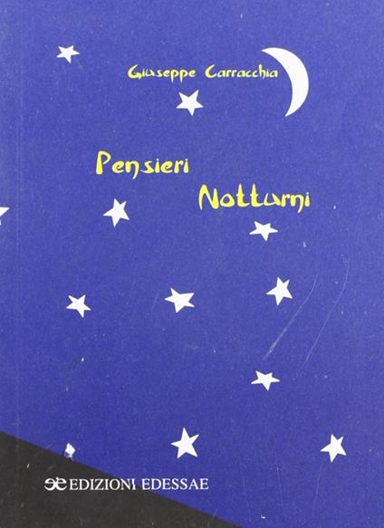 Pensieri notturni - Giuseppe Carracchia - copertina