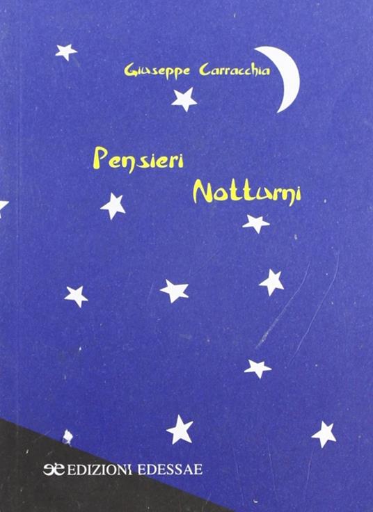 Pensieri notturni - Giuseppe Carracchia - copertina