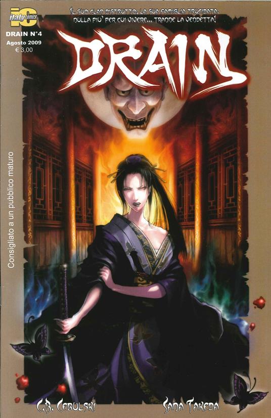 Drain. Vol. 4 - C. B. Cebulski,Sana Takeda - copertina