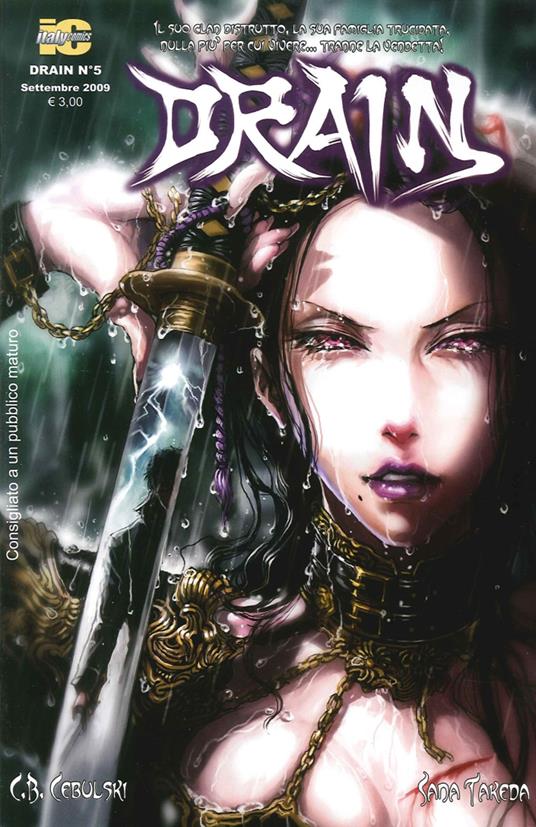 Drain. Vol. 5 - C. B. Cebulski,Sana Takeda - copertina