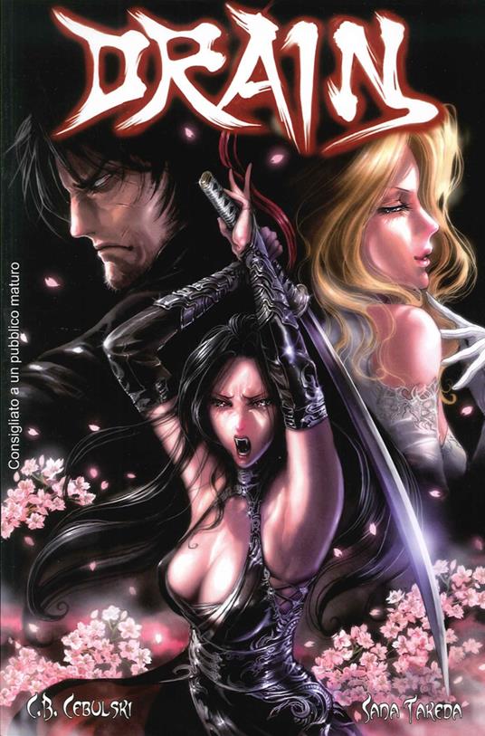 Drain - C. B. Cebulski,Sana Takeda - copertina