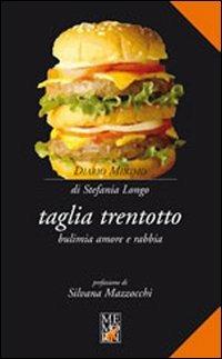 Taglia trentotto. Bulimia, amore e rabbia - Stefania Longo - copertina