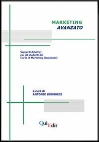 Marketing avanzato - Antonio Borghesi - copertina