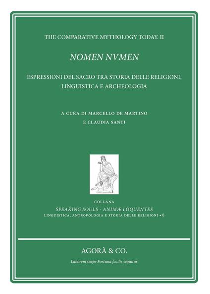 Nomen nvmen. Espressioni del sacro tra storia delle religioni, linguistica e archeologia - copertina