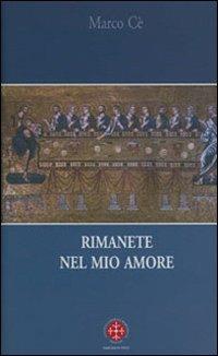 Rimanete nel mio amore. Meditazioni sul Vangelo di Giovanni - Marco Cè - copertina