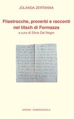 Filastrocche, proverbi e racconti nel titsch di Formazza