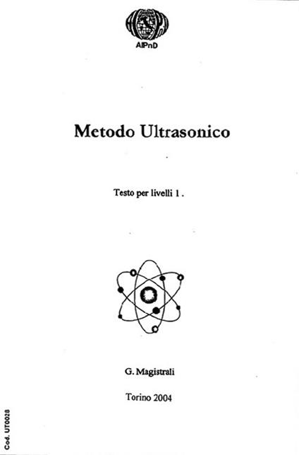 Metodo ultrasonico. Testo per livelli 1 - copertina