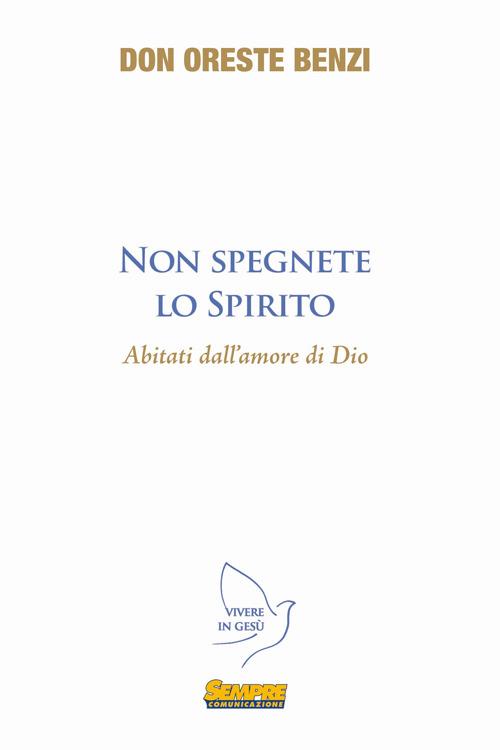 Non spegnete lo spirito abitanti dell'amore di Dio - Oreste Benzi - copertina