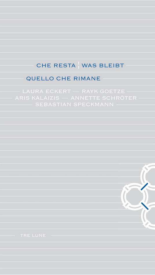 Che resta-Was bleibt. Quello che rimane. Laura Eckert, Rayk Goetze, Aris Kalaizis, Annette Schroter, Sebastian Speckmann. Ediz. bilingue - copertina