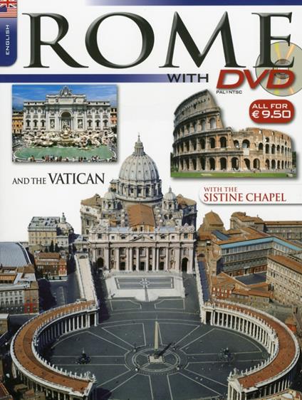 Roma. Ediz. inglese. Con DVD - copertina