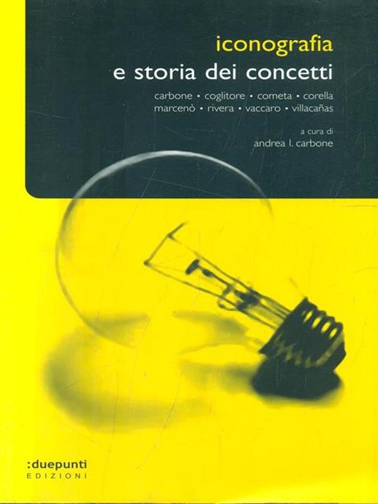 Iconografia e storia dei concetti - copertina