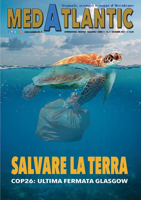 MedAtlantic. Segnali, scenari e sogni d'Occidente (2021). Vol. 2: Salvare la terra - copertina