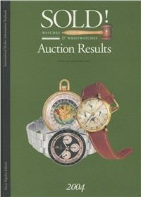 Sold! Watches & wristwatches auction results - Francesca Romano - copertina