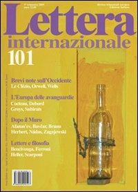 Lettera Internazionale. Vol. 101 - copertina