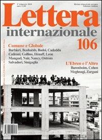 Lettera Internazionale. Vol. 106 - copertina