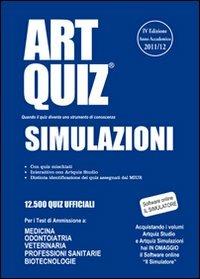  Artquiz simulazioni. Test di ammissione a: medicina, odontoiatria, professioni sanitarie. Area medica-sanitaria - copertina