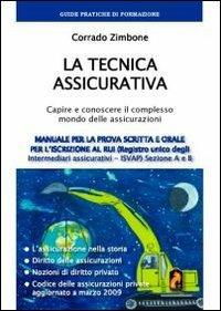 La tecnica assicurativa. Il glossario dei termini assicurativi - Corrado Zimbone - copertina