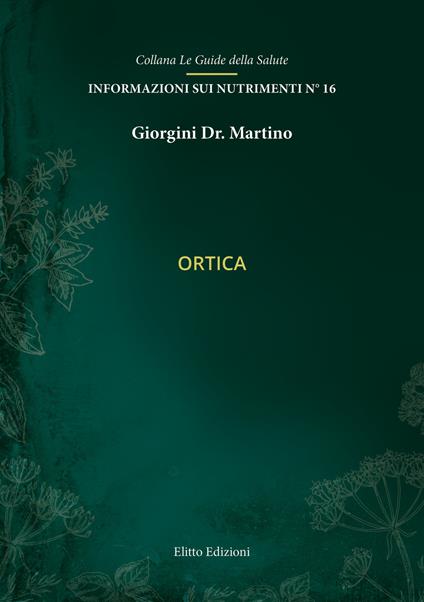 Ortica - Martino Giorgini - copertina