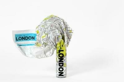 Crumpled city map. London. Ediz. inglese - copertina