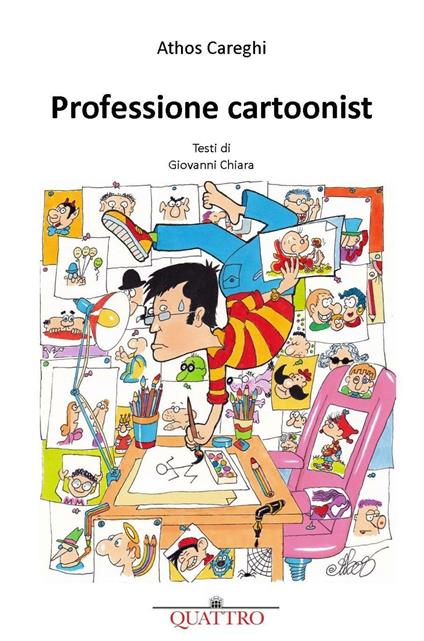 Professione cartoonist - Athos Careghi - copertina