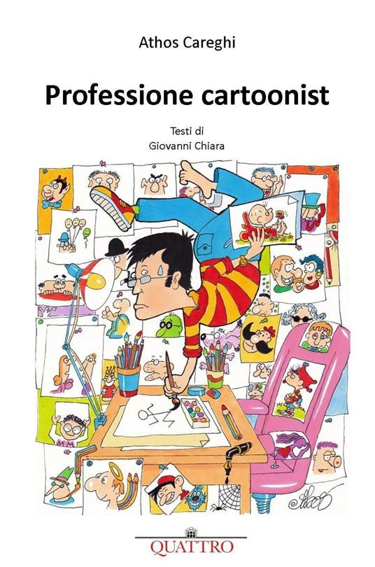 Professione cartoonist - Athos Careghi - copertina