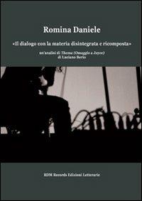 «Il dialogo con la materia disintegrata e ricomposta». Un'analisi di Thema (omaggio a Joyce) di Luciano Berio - Romina Daniele - copertina