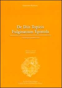 De diis topicis fulginatium epistola (rist. anast.) - Giacomo Biancani - copertina