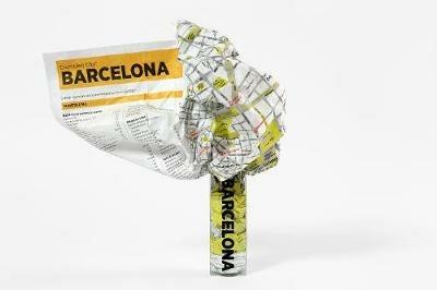 Crumpled city map. Barcelona. Ediz. multilingue - copertina