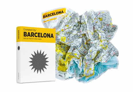 Crumpled city map. Barcelona. Ediz. multilingue - 2