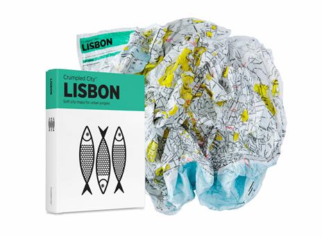 Crumpled city map. Lisbon. Ediz. multilingue - 2