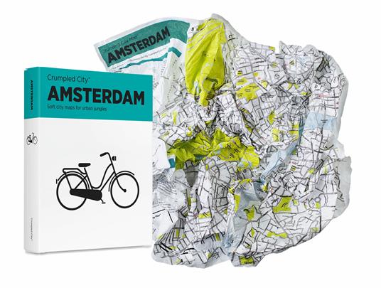Crumpled city map. Amsterdam. Ediz. multilingue - 2