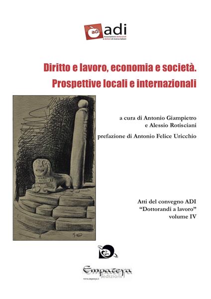 Diritto e lavoro, economia e società. Prospettive locali e internazionali - copertina