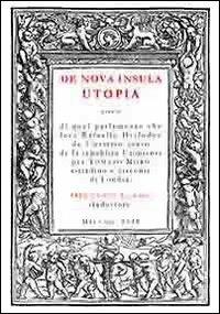 De nova insula Utopia. L'isola di Utopia - Tommaso Moro - copertina