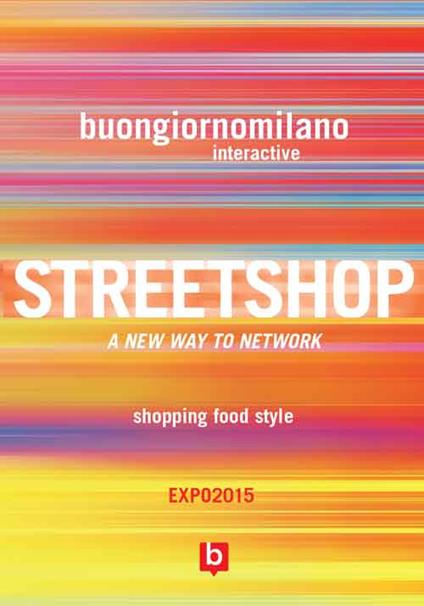 Streetshop. A new way to network, shopping food style - copertina