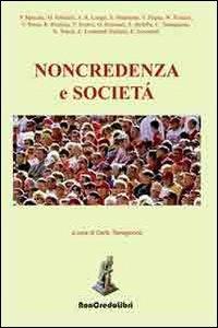 Noncredenza e società - copertina