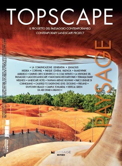 Topscape. Il progetto del paesaggio contemporaneo. Ediz. italiana e inglese (2020). Vol. 38 - copertina