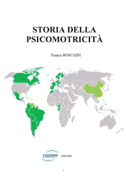 La storia della psicomotricità - Franco Boscaini - copertina