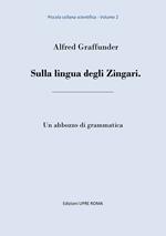 Sulla lingua degli zingari. Un abbozzo di grammatica