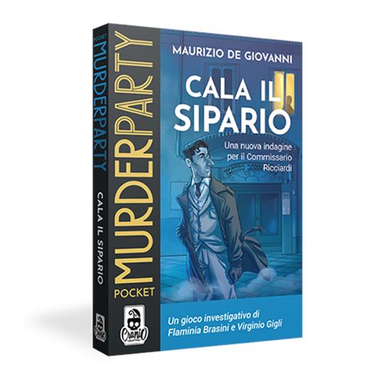 Murder Party Pocket - Cala Il Sipario. Il gioco di investigazione di  Maurizio De Giovanni - Cranio Creations - Giochi di ruolo e strategia -  Giocattoli