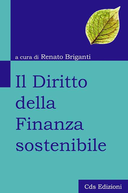 Il diritto della finanza sostenibile - copertina