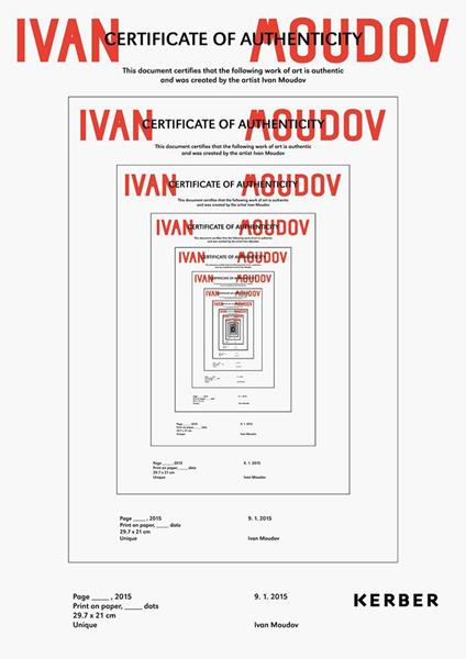 Certificate of authenticity. Ediz. illustrata - Ivan Moudov - copertina