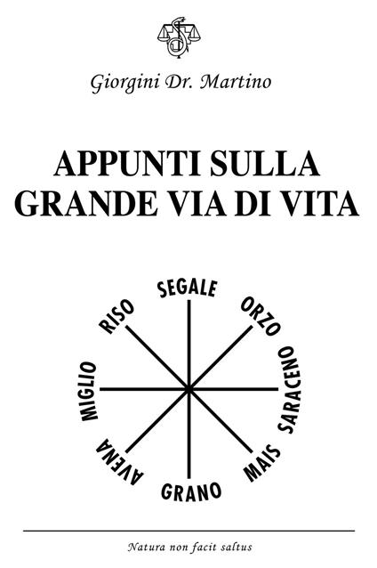 Appunti sulla grande via di vita - Martino Giorgini - copertina