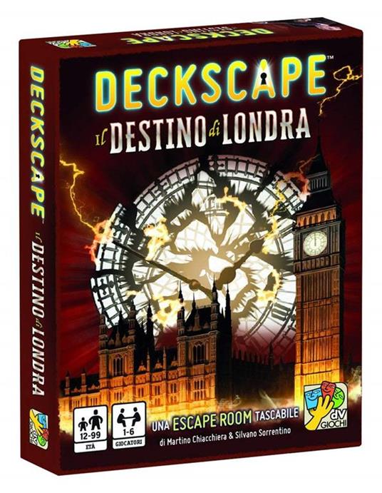 Deckscape. Il Destino di Londra. Gioco da tavolo - 4